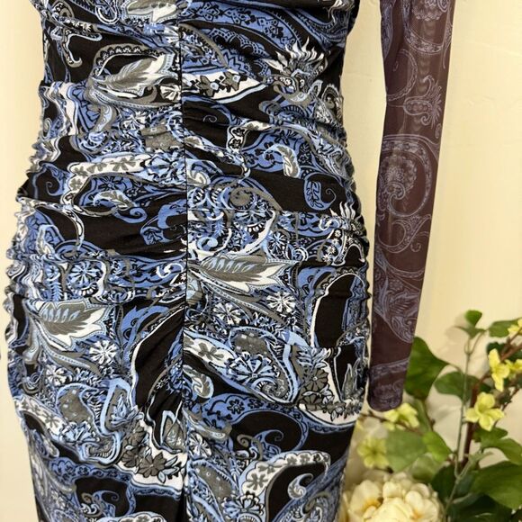 ANTHROPOLOGIE | mesh halter mock-neck dress | medium | new nwt - Picture 8 of 15